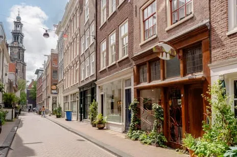 Studio for sale: Eerste Leliedwarsstraat 6-1, Bloemgrachtbuurt Amsterdam