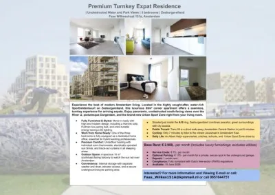 Appartement te huur: Faas Wilkesstraat 151A, Amsterdam