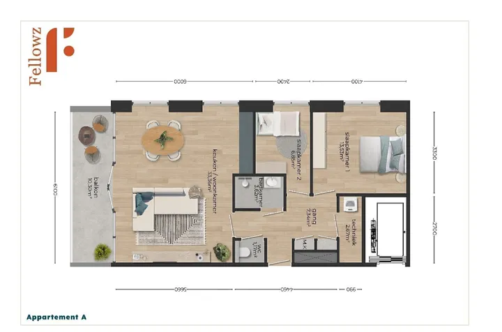 Appartement te koop: Fascinatio Boulevard 1252, Fascinatio-west Capelle Aan Den Ijssel