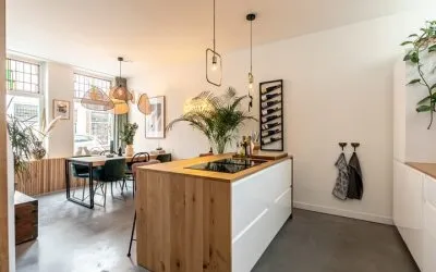 Twee-onder-één-kap te koop: Glasblazersstraat 4, Burgwal Haarlem