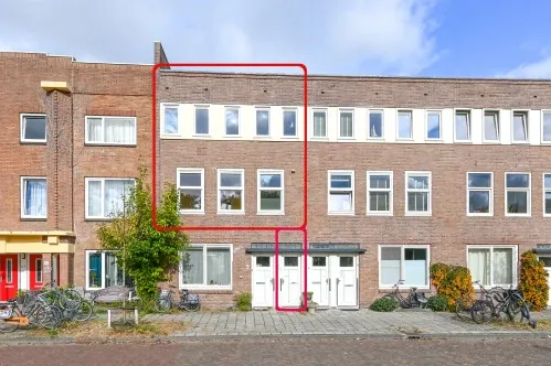 Studio te koop: Godfried van Bouillonstraat 57A, Kruistochtbuurt Haarlem