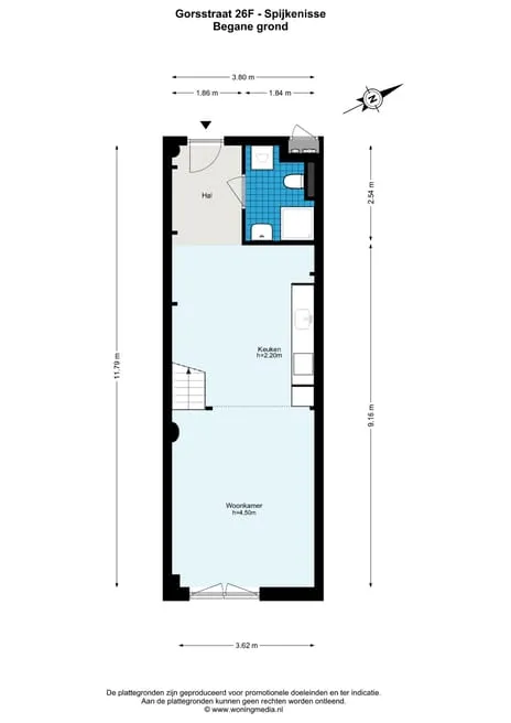 Appartement te koop: Gorsstraat 26F, Centrum-Oost Spijkenisse