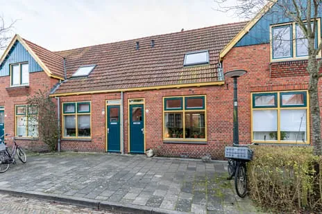Tussenwoning te koop: Graspad 55, Bloemenbuurt Groningen