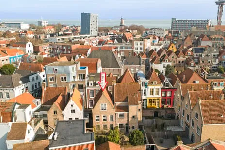 Twee-onder-één-kap te koop: Groenewoud 77, Oude Binnenstad Vlissingen