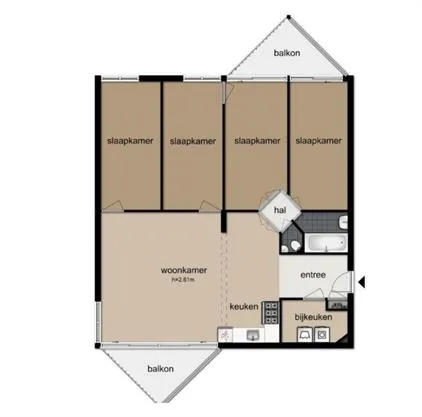 Kamer te huur: Groenhoven, G-buurt-Oost Amsterdam