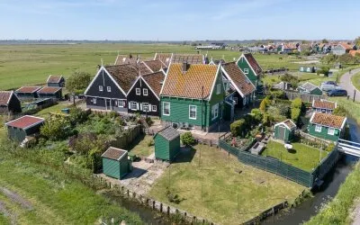 Twee-onder-één-kap te koop: Grotewerf 20, Verspreide huizen Op de Werven ten zuiden van kanaal Marken