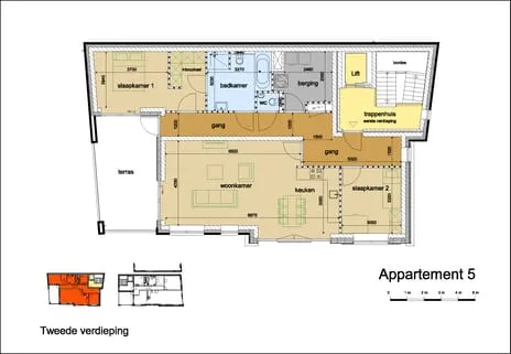 Woning te koop: Haarstraat 117APP.-5, Stad West Rijssen