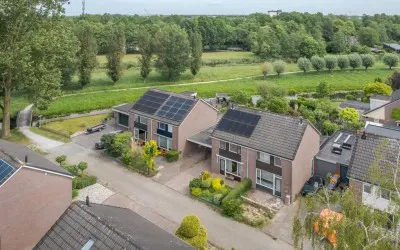 Tussenwoning te koop: Hanebalken 177, De Trisken rondom Drachten