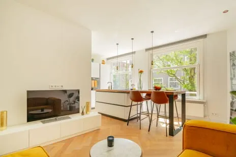 Appartement te koop: Henrick de Keijserstraat 23-1, Van der Helstpleinbuurt Amsterdam