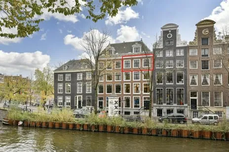 Appartement te koop: Herengracht 528F, Vijzelstraatbuurt Amsterdam