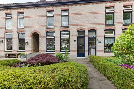 Tussenwoning te koop: Hollandiastraat 76, Scharsterbrug Scharsterbrug