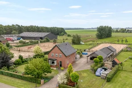 Vrijstaande woning te koop: Hoopsteeweg 9, Verspreide huizen Bruchterveld Bruchterveld