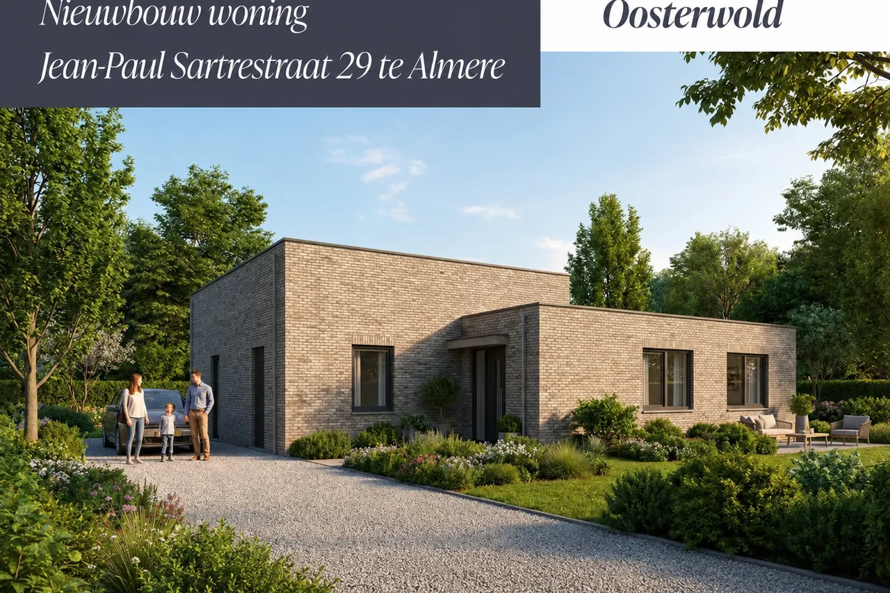 Woning te koop: Jean-Paul Sartrestraat 29, Almere
