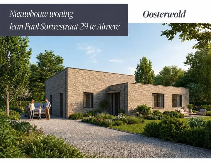 Woning te koop: Jean-Paul Sartrestraat 29, Oosterwold Noord Almere