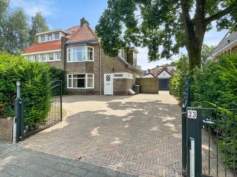 Twee-onder-één-kap te huur: Johannes Geradtsweg 33, Johannes Geradtswegbuurt Hilversum
