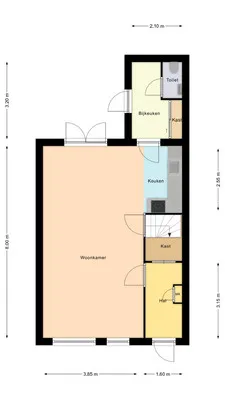 Tussenwoning te koop: Kapberg 14, Achter 't Tag Genemuiden