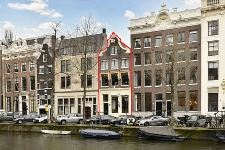 Terraced house for sale: Keizersgracht 215, Felix Meritisbuurt Amsterdam