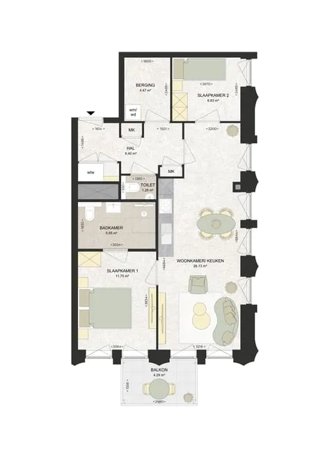 Appartement te huur: Kennedylaan 362, Romolenpolder-oost Haarlem