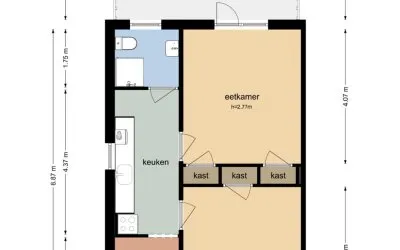 Appartement te koop: Kennemerlaan 31A, Verzetsheldenbuurt Ijmuiden