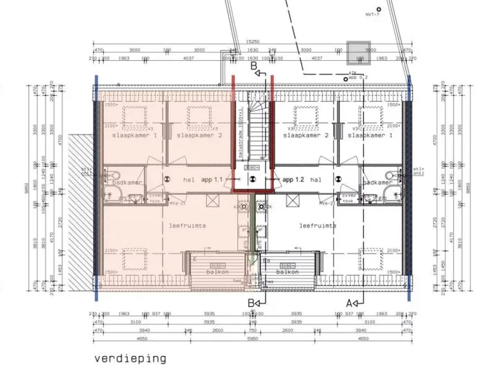 Woning te huur: Kerkdreef, Kern Axel Axel