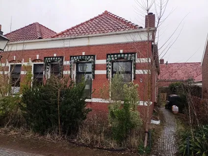 Twee-onder-één-kap te koop: Kerkhofstraat 8, Nieuweschans-Centrum Bad Nieuweschans
