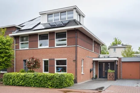 Twee-onder-één-kap te koop: Kieftsbeeklaan 55, Kollenveld Almelo