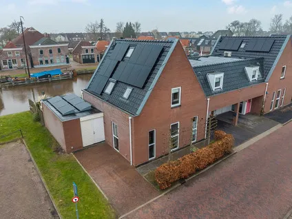 Twee-onder-één-kap te koop: Klein Lageland 1C, Prinsessenbuurt Zwartsluis