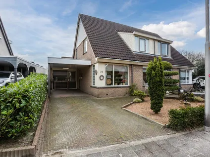 Twee-onder-één-kap te koop: Kleinhaar 22, Kloosterhaar Kern Kloosterhaar