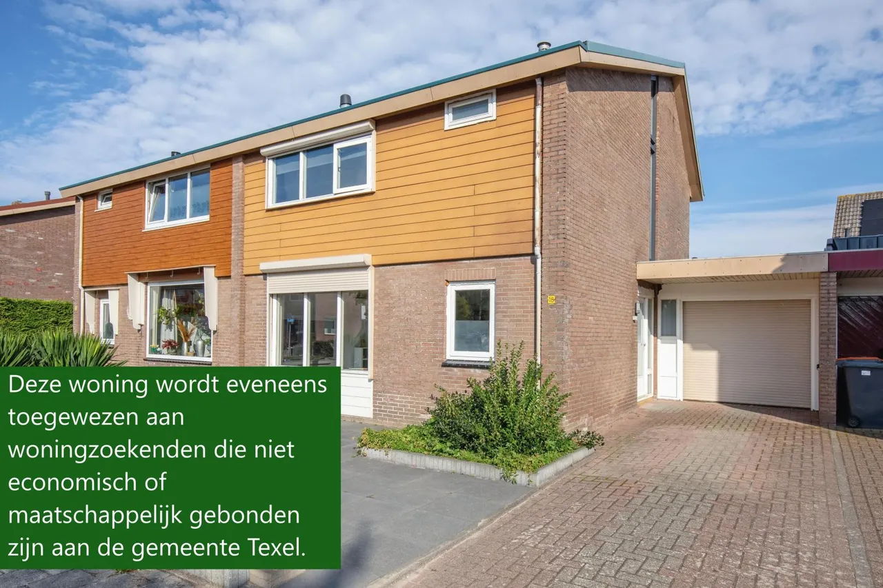 Tussenwoning te koop: Klimpstraat 18, De Cocksdorp