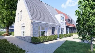 Twee-onder-één-kap te koop: Koailân 1, Terherne