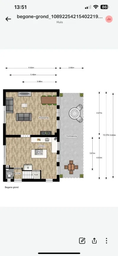 Twee-onder-één-kap te koop: Kometensingel 119, Tuindorp Oostzaan-Oost Amsterdam