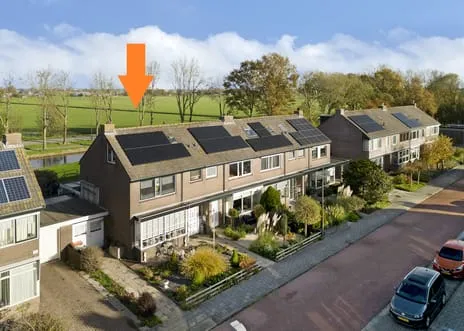Tussenwoning te koop: Kosterijstraat 15, Ruijterstraat en omgeving Ursem (Gem. Koggenland)