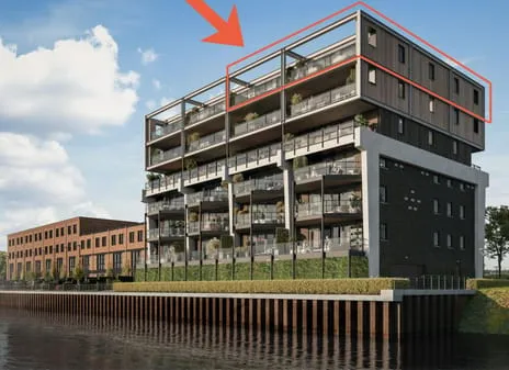 Appartement te koop: Kraanspoor 18, Noordoevers Hendrik-Ido-Ambacht