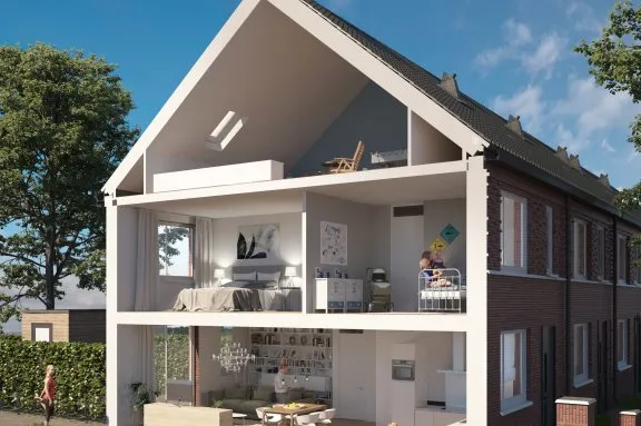 Hoekwoning te huur: Kwartelstraat 21, Wolfskuil Nijmegen