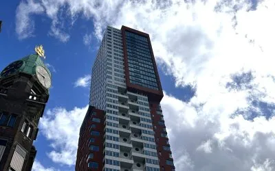 Appartement te huur: Landverhuizersplein 23, Kop van Zuid Rotterdam