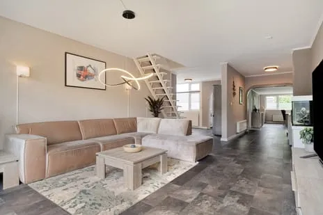 Terraced house for sale: Langsteek 13, Muschberg, Geestenberg Eindhoven