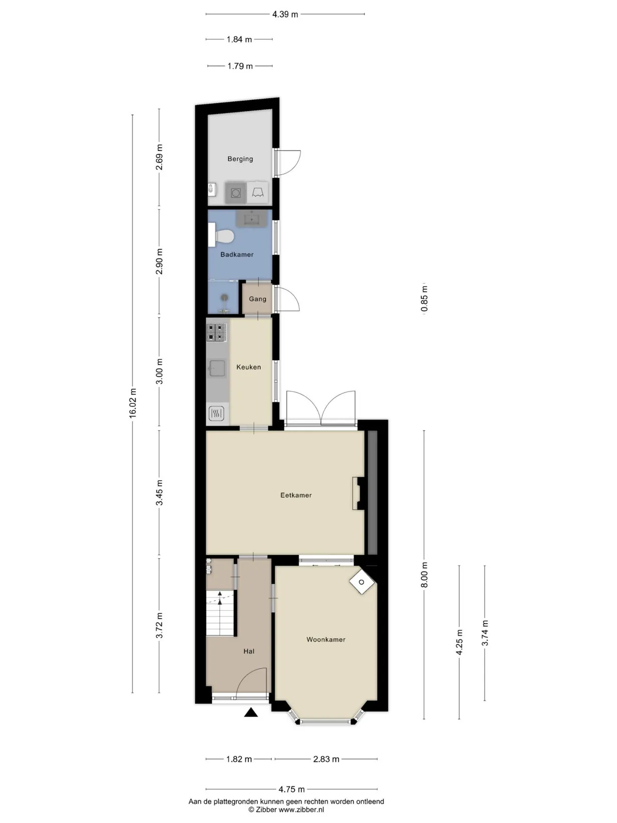 Tussenwoning te koop: Louise de Colignysingel 49, Kampen