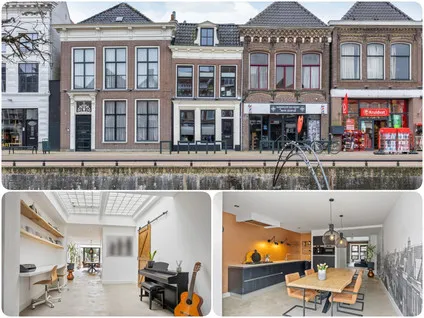 Tussenwoning te koop: Marktstraat 11, Bolsward binnen De Wallen Bolsward