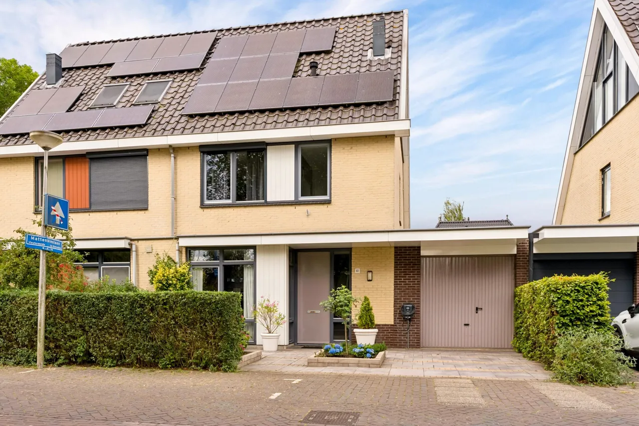 Tussenwoning te koop: Mattenbieslaan 61, Vleuten