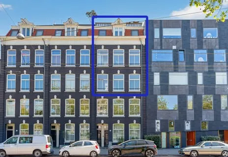 Appartement te koop: Mauritskade 93B, Dapperbuurt-Noord Amsterdam
