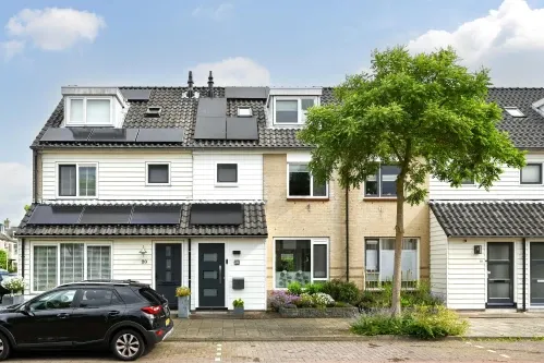 Tussenwoning te koop: Meerburglaan 18, Buitenhof-Midden-West Leiderdorp