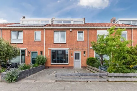 Tussenwoning te koop: Melklaan 43, Watervlietbuurt Velsen-Noord