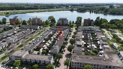 Tussenwoning te koop: Minnellistraat 24, Filmwijk Zuid-zuid van Walt Disneyplts. Almere