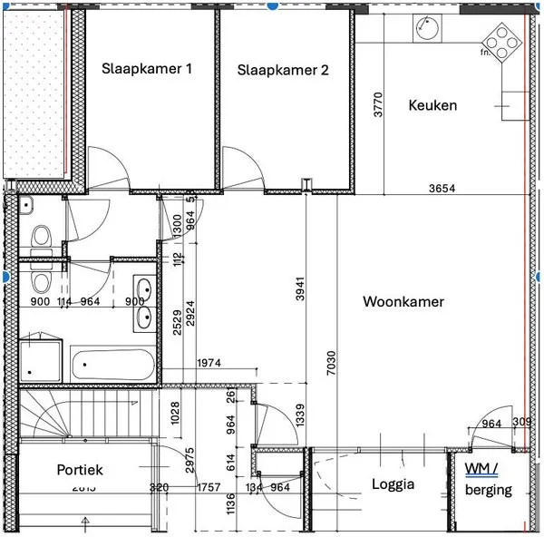Woning te huur: Noorderkerksteeg 10, Binnenstad - Buurt 10 03 Hoorn
