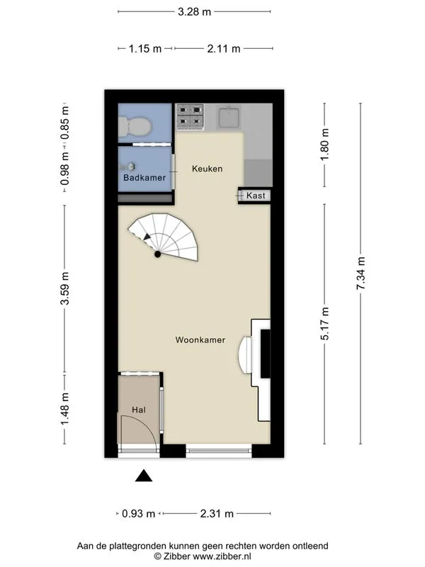 Tussenwoning te koop: Noordwal 4141BL, Leerdam centrum zuid Leerdam