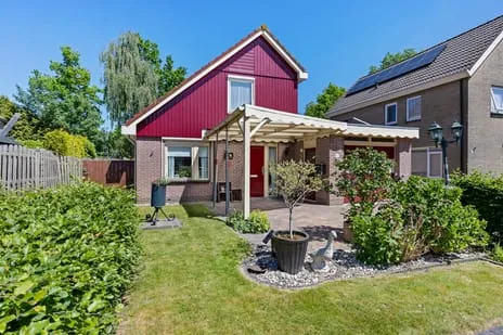Twee-onder-één-kap te koop: Noormanstrjitte 1, Wijnjewoude-Gentiaan Wijnjewoude