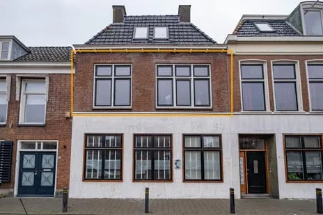 Appartement te koop: Oostergrachtswal 35A, Molenpad Leeuwarden