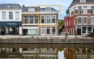 Appartement te koop: Oostergrachtswal 9A, Molenpad Leeuwarden