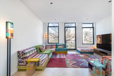 Huurwoning: Oudeschans 87B in Amsterdam - €2.500 per maand - 75m²