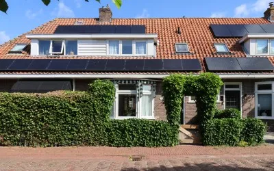 Tussenwoning te koop: Patrimoniumstraat 15, De Spiker en het industrieterrein Hermes Harlingen